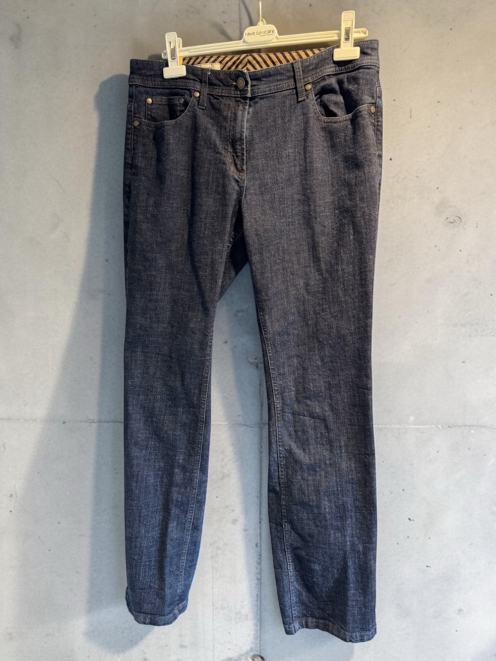 Faconnable | Jeans | Vintage | Straight Leg | Dark Wash | 12